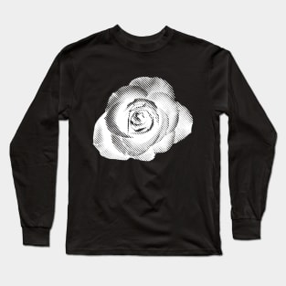 Flower Power White Long Sleeve T-Shirt